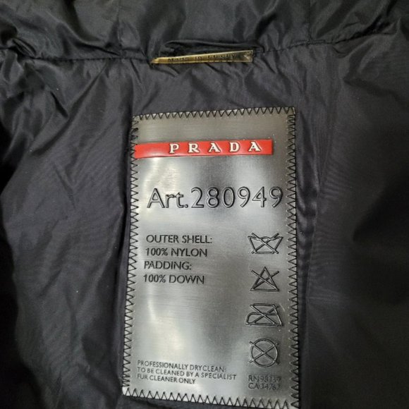 prada down filled puffer - Picture 2 of 6